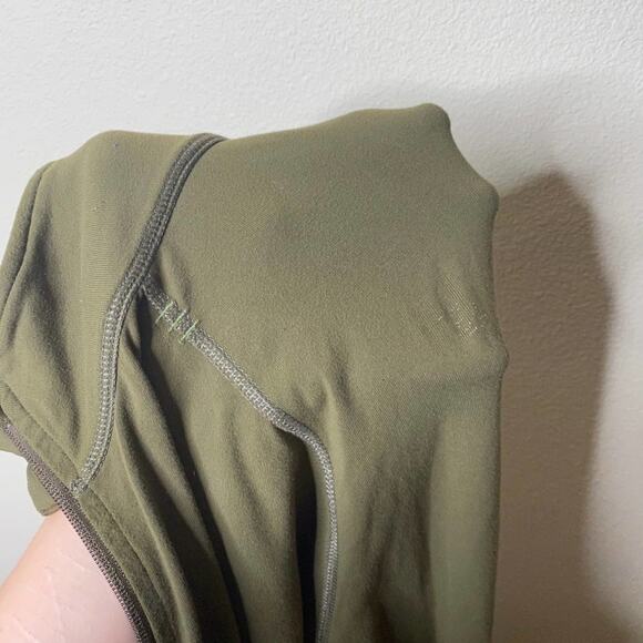 Lululemon Men's Olive Green Full-Zip Athletic Activewear Jacket Sz Large - Picture 11 of 12